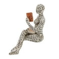 thumbnail image 2 of Reading Woman Figurine, Resin Innovative Reading Woman Ornament Vivid Textures  For Dining Table B, 2 of 8