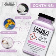 Spazazz Sleep Therapy Aromatherapy Bath Salt Crystals 2-Pack (19 Oz Each) - Spazazz Aromatherapy Bath Salts for Hot Tubs & Baths, Safe for All Spas & Bath Types