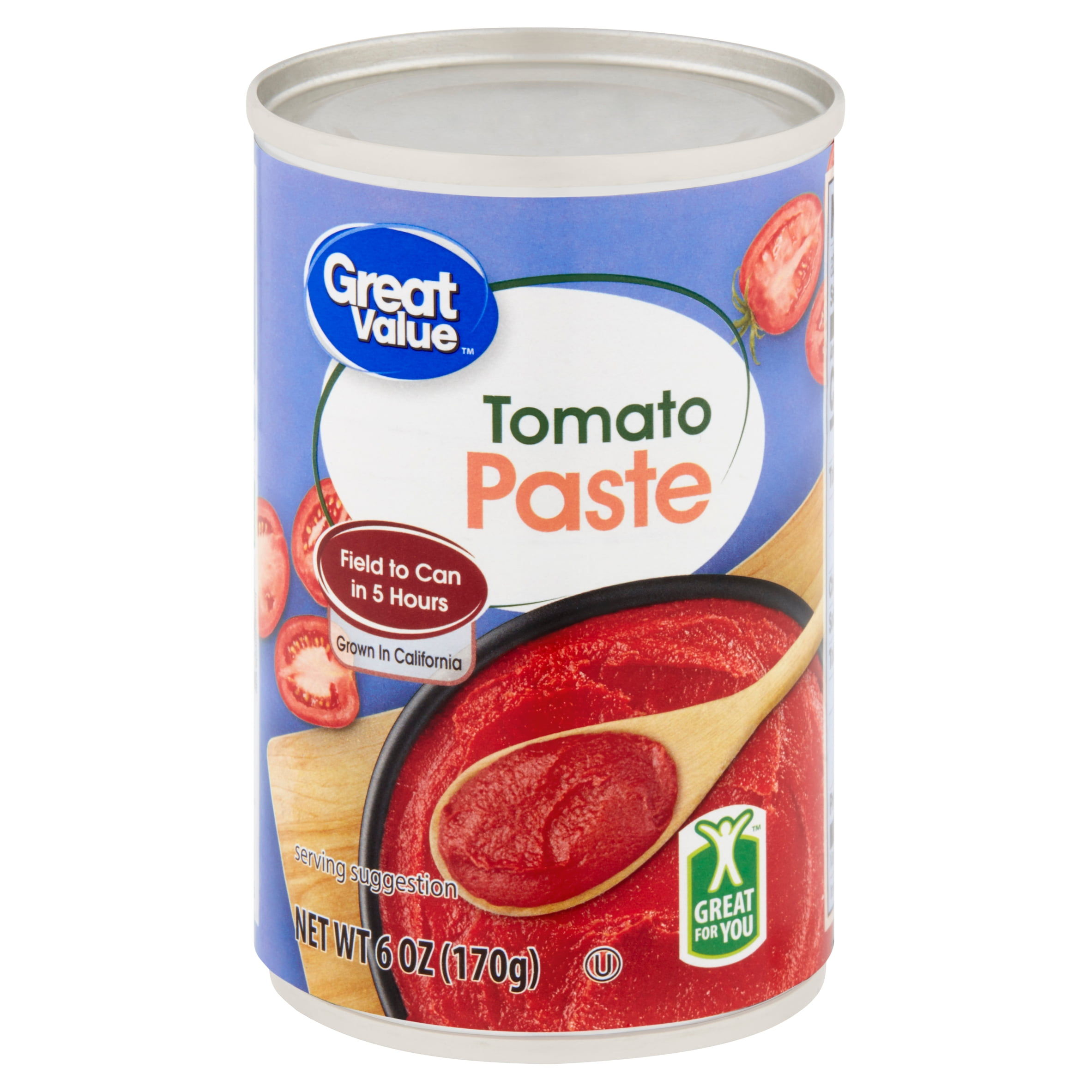 Great Value Tomato Paste, 6 oz