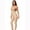 Black, variant on GR07 High Waist Girdle with Zippers - Ankle Length - Medium - Beige