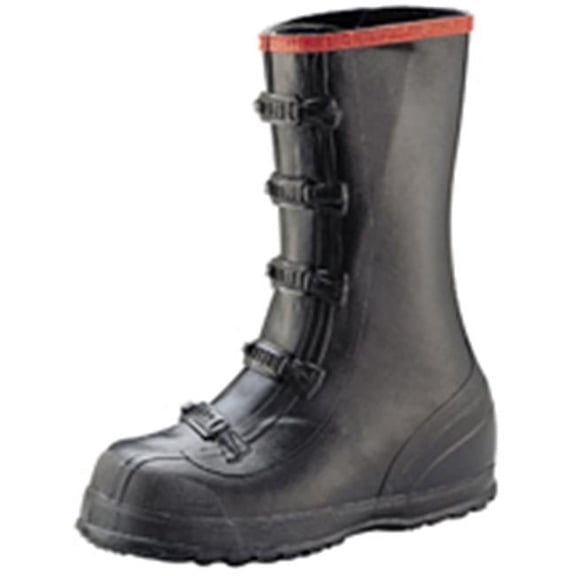 T369-12 Black 5-Buckle Overboot 12