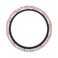 thumbnail image 6 of Kdxio Cupcakes and Donuts Print Elastic Stretch Steering Wheel Cover,Auto Steering Wheel Cover,15 Inch Anti-Slip,Warm in Winter and Cool in Summer,Fit Suvs,Vans Cars,Trucks, 6 of 7