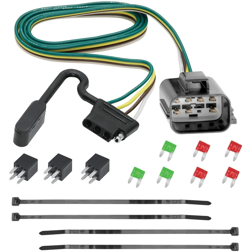 118270 4-Flat Tow Harness Wiring Package, Replacement trailer wiring