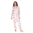 thumbnail image 4 of joogoo Bows Pink Unisex Adults Onesies Pajamas Jumpsuits L, 4 of 7