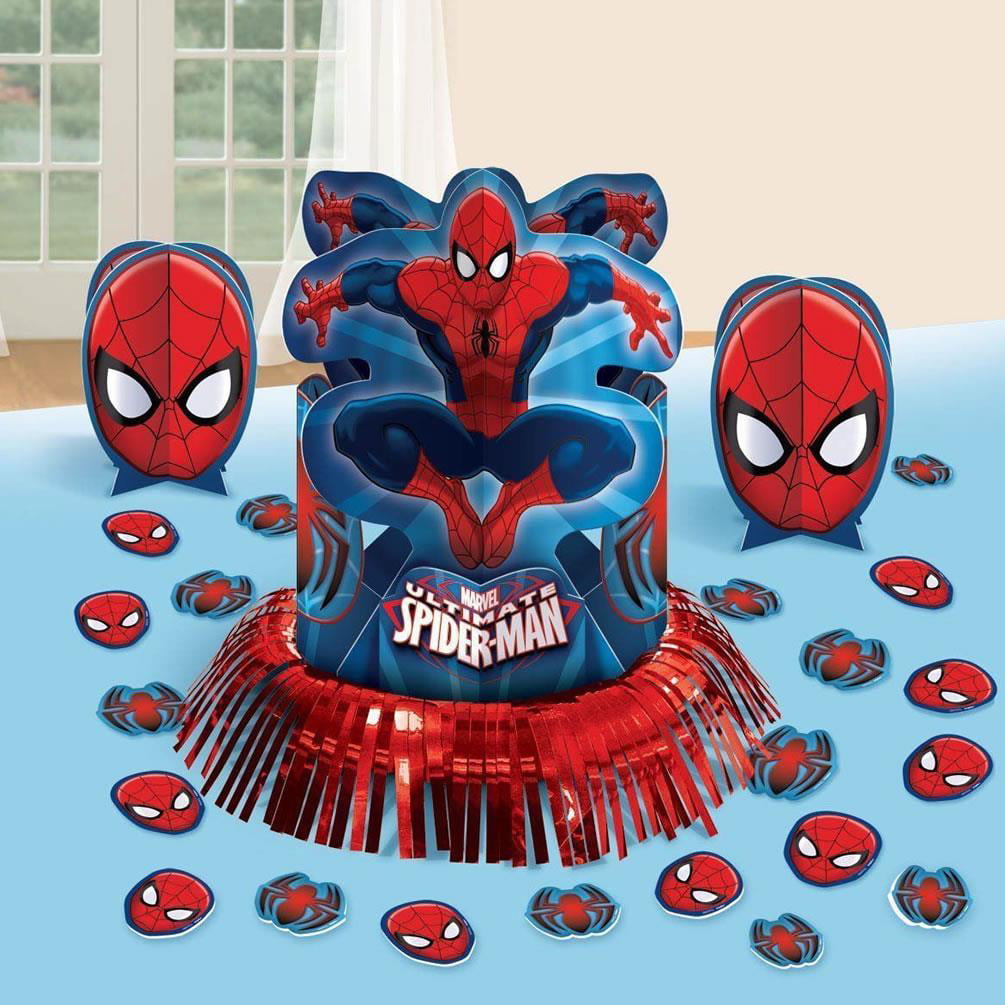 Party Supplies American Greetings Toys AM-281355 Amscan Spider-Man Table Decorations