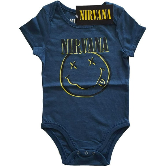 Nirvana Kids Baby Grow: Inverse Smiley (0-3 Months)