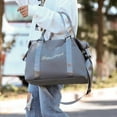 thumbnail image 1 of Bolsa de deporte de gimnasio con bolsillo húmedo - 36L-55L bolsa deportiva Oxford impermeable para viajes y fitness - Negro, azul, gris, rosa, 1 of 8