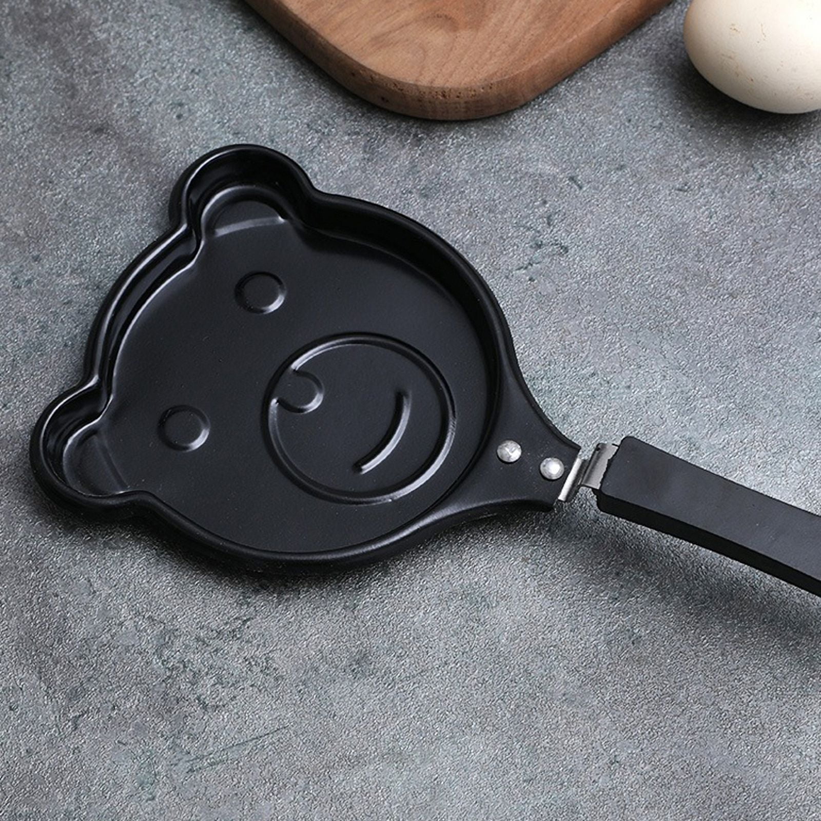 Cute Bear Shape Breakfast Fry Egg Non-Stick Pan - Peachymart