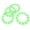 Green, variant on 4Pcs 8 Inch ATV Wheel Trim Hub Decor Wheel Rim Cover Decoration Scratch Plastic Hubcap Trim Cover Universal for Go Kart