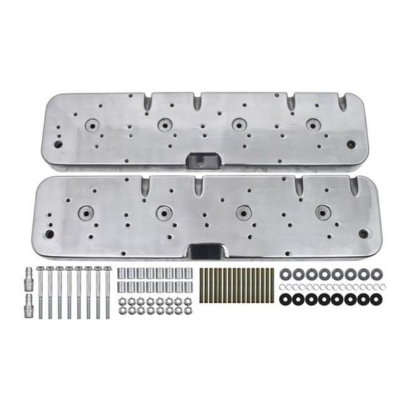 Coil Valve Covers Adapter Kit - Polished for Chevy LS