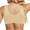 thumbnail image 5 of Clearance Full Coverage Bras for Women Xunlbb Plus Size Women's Plus Size Front Buckle Without Steel Ring Gathering Sexy Bra With Seamless Back And Thin Sports Bra For Women(Beige,36), 5 of 5