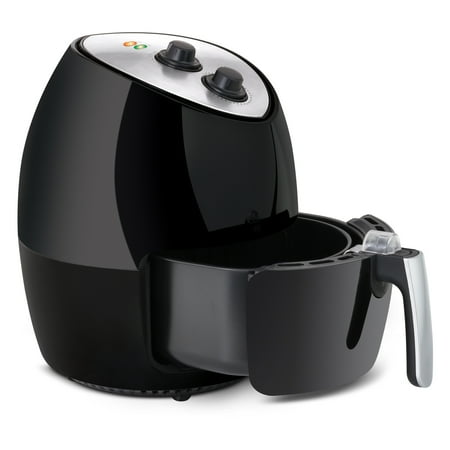 Viking Convection Dishwasher - Air Fryer Oven Oil-Free Convection Aired Cooker 1350W 2.5 Quart Healthy Cooking Small Kitchen Appliance Mothers Choice Adjustable Time & Temperature Control Removable Dishwasher Safe