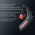 thumbnail image 6 of Open Ear Conduction Bluetooth Earphones Wireless Headphones,Ear-Mounted Non In-Ear Headset,Business Sports Stereo Earbuds,ANC Noise Cancelling Comfort Headphones,Long Battery Life Driving Headset, 6 of 9