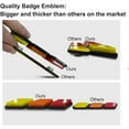 thumbnail image 2 of GHSDFBB Tri-Color Front Grille Badge Emblem for Tacoma 4 Runner Tundra Sequoia Rav4 Highlander（Yellow/Orange/Red, 2 of 7