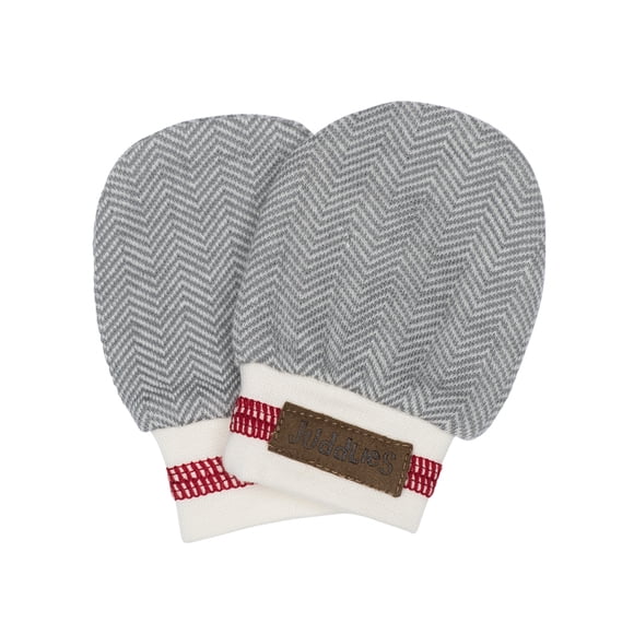 Juddlies - Organic Cottage Scratch Mitts -Driftwood 0-3M
