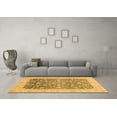 thumbnail image 3 of Ahgly Company Indoor Rectangle Oriental Brown Modern Area Rugs, 2' x 3', 3 of 4