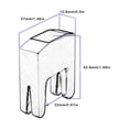 thumbnail image 1 of Baohd Violoncello Mute Silver Zinc Alloy Sound Suppression Portable Silence Practicing Playing Musical Instrument, 1 of 7