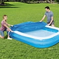 thumbnail image 5 of Dongrere Rectangle Pool Cover for 8.27*5.41ft Above Ground Pool, Anti-dirt, Anti-dust, Anti-evaporation, 5 of 9
