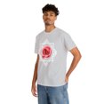 thumbnail image 6 of Rose Asymmetrical Unisex Heavy Cotton Tee, 6 of 12