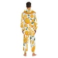 thumbnail image 7 of Orange Series Fruits Adult onesie Pajamas, Crystal Velvet Ultra Soft Warm Jumpsuit for Men and Women, 7 of 7
