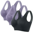 thumbnail image 1 of Fiudx Sujetador Deportivo Sin Aros, Sin Costuras, para Yoga, con Almohadillas Extraíbles, para Verano, para Uso Diario, para Fitness, Ligero, Suave y Comodo., 1 of 4