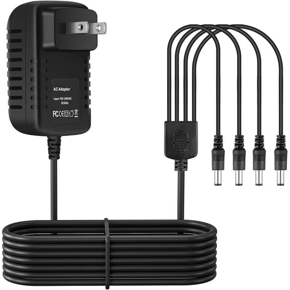 FITE ON AC Adapter Replacement for Lemax 4.5V 25847 Spooky Town The Gloom Room Club 25919 Raven Hill