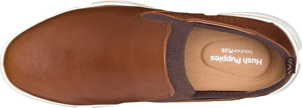 Hush Puppies Men's Bennet PT Slipon Cognac Leather Slip On