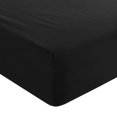 thumbnail image 1 of Unique Bargains 110GSM Brushed Microfiber Fitted Sheet Wrinkle,   Bed Cover, 1 of 10