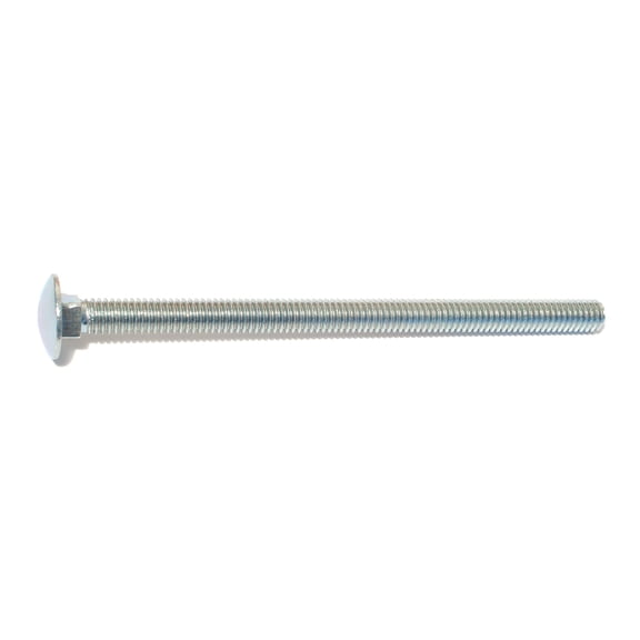 5/16"-18 x 5" Zinc Grade 2 / A307 Carriage Bolts (50 pcs.)