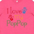 thumbnail image 4 of Inktastic PopPop Grandkids Handprints Youth T-Shirt, 4 of 5