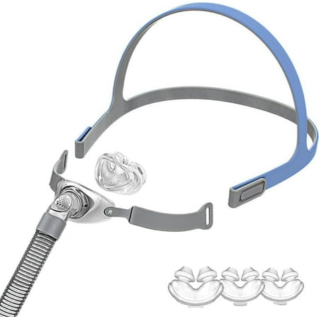 CPAP Nasal Mask with Heargear and Nasal Pillow, Model P2 Full CPAP Accessories Set Design for 22mm Machine, Not Adpt P10