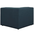 thumbnail image 3 of Modway Mingle Fauteuil d'Angle de Sofa en Tissu de Polyester de Style Moderne, Bleu, 3 of 6