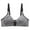 Gray, variant on nerohusy Women Bras No Underwire Push Up,Wireless Push Up Bra for Women Soft Support No Underwire Bras Adjustable Comfortable Wire Free Bralette Everyday Wear,Pink,L