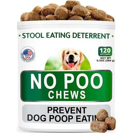 UPC: 0710594011640 | Chw NO PO Treats – Prevent Dog Poop Eatng – Coprphagia Treatment – Stool Eating Dterrent – Probiotics & Enzymes – Digestive Health + Breath Aid – Made in USA