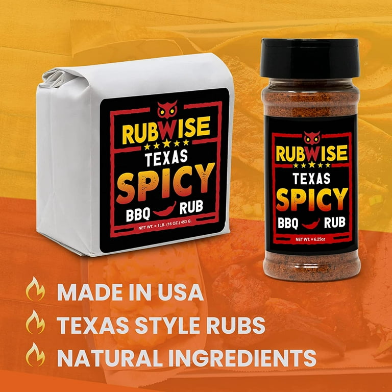 RubWise Texas Style BBQ Rub Gift Set