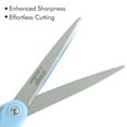 thumbnail image 2 of LIVINGO Office Scissors All Purpose, Titanium Sharp Shears Home Crafting Assorted 3 Pack 8", 2 of 6