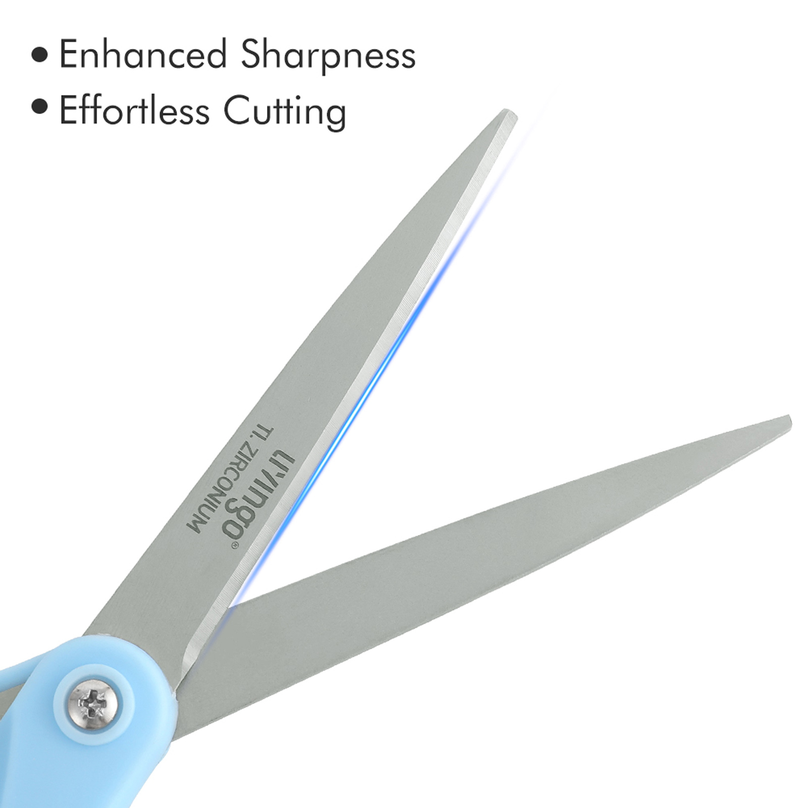 Livingo Office Scissors 3-Pack 8-Inch photo 2