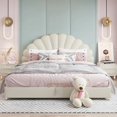 thumbnail image 4 of Solid Wood Pink Color Big Princess Children's Bed Girl Bed 2 To 14 Years Olds Kid Bed Bedroom Furniture Set Lit Enfant Fille My Lux Decor Round, 4 of 10
