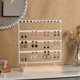 thumbnail image 3 of White 4-Layers 88-Holes Earring Storage Rack Jewelry Display Stand, 3 of 5