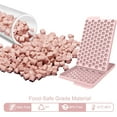thumbnail image 4 of Mini Ice Cube Trays for Freezer(4 Pack), Tiny Ice Cube Tray with Lid and Bin, 104x4 PCS Crushed Ice Trays Easy Release, Bpa Free for Chilling Drinks Coffee Cocktail(Ice Bin & Ice Scoop)(pink), 4 of 5
