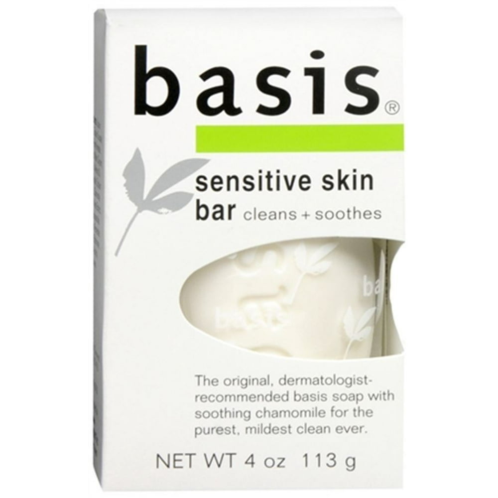 BASIS SOAP SENSITIVE SKIN 4OZ