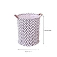 thumbnail image 3 of Fridja Home Essentials Canvas Sheets Laundry Clothes Toy Basket Folding Storage Box, 3 of 6