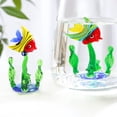 thumbnail image 4 of Figuritas en miniatura de vidrio soplado a mano, Tanque De Agua de peces, hierba, peces, adornos artísticos, accesorios de decoración del hogar, regalo, 4 of 6