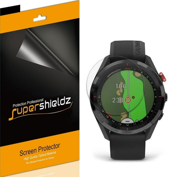 [6-Pack] Supershieldz for Garmin Approach S62 Screen Protector, Anti-Glare & Anti-Fingerprint (Matte) Shield