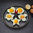 thumbnail image 4 of Bangcool Moule à Oeufs Antiadhésif en Acier Inoxydable Anneau de Cuisson pour Oeufs Moule à Frire pour Oeufs, 4 of 10
