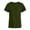 Army Green#men's medical scrub tops, variant on Scrubs for Men Summer V-Neck Scrub Top with Pockets Basic Stretch Raglan Short Sleeve Side Split Medical Uniform Shirts Light Blue,XL