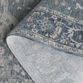 thumbnail image 5 of SAFAVIEH Sutton Winthrop Medallion Runner Rug, Grey/Navy, 2'2" x 8', 5 of 7
