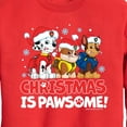 thumbnail image 3 of Paw Patrol - Christmas Is Pawsome - Toddler And Youth Crewneck Fleece Sweatshirt, 3 of 6