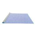 thumbnail image 2 of Ahgly Company Machine Washable Indoor Rectangle Abstract Blue Contemporary Area Rugs, 2' x 5', 2 of 4