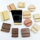 thumbnail image 2 of Square Walnut Mobile Phone Holder, Utility Mobile Phone Holder, Portable Smartphone Holder, Compatible with Most Types of Mobile Phone Holder. (Square Walnut Phone Stand), 2 of 5